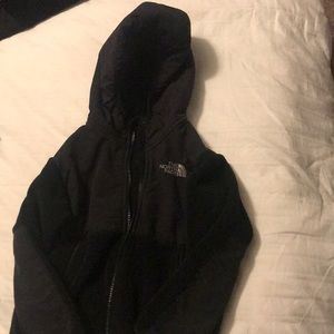 The North Face Fleece with hood.